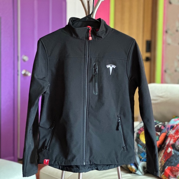 Tesla Women's Soft Shell Zip Up Jacket Size S Fleece Lined - Picture 10 of 11